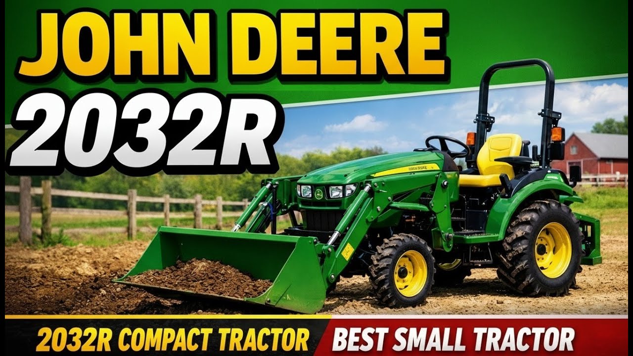 John Deere 2032R Compact Tractor Review 🚜