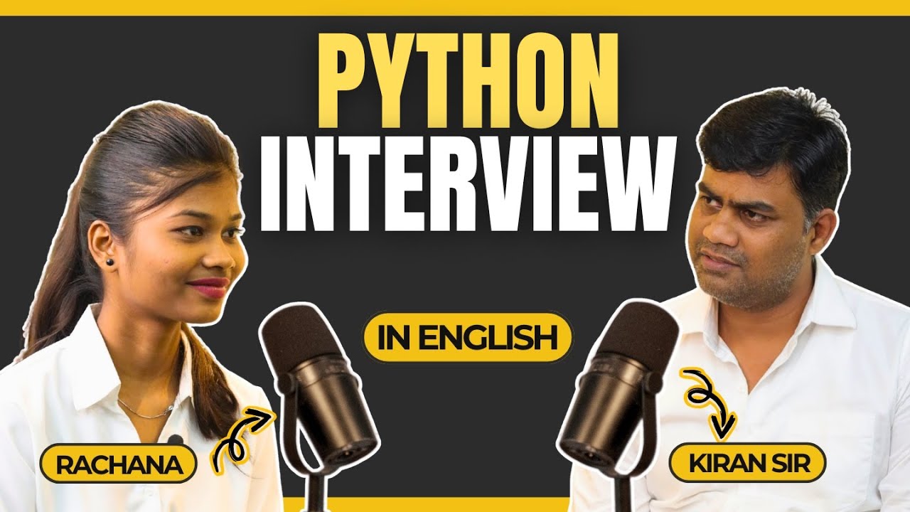 Best Python Interview Questions Answered | Mock Interview 2025!