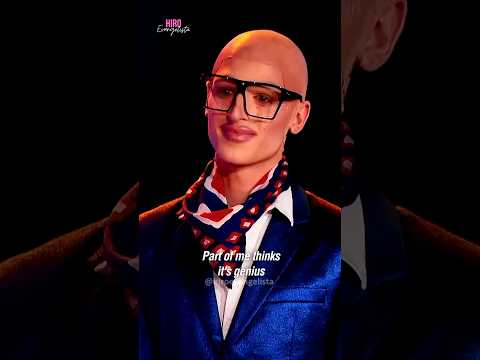 "Milk as RuPaul." #dragrace #shorts