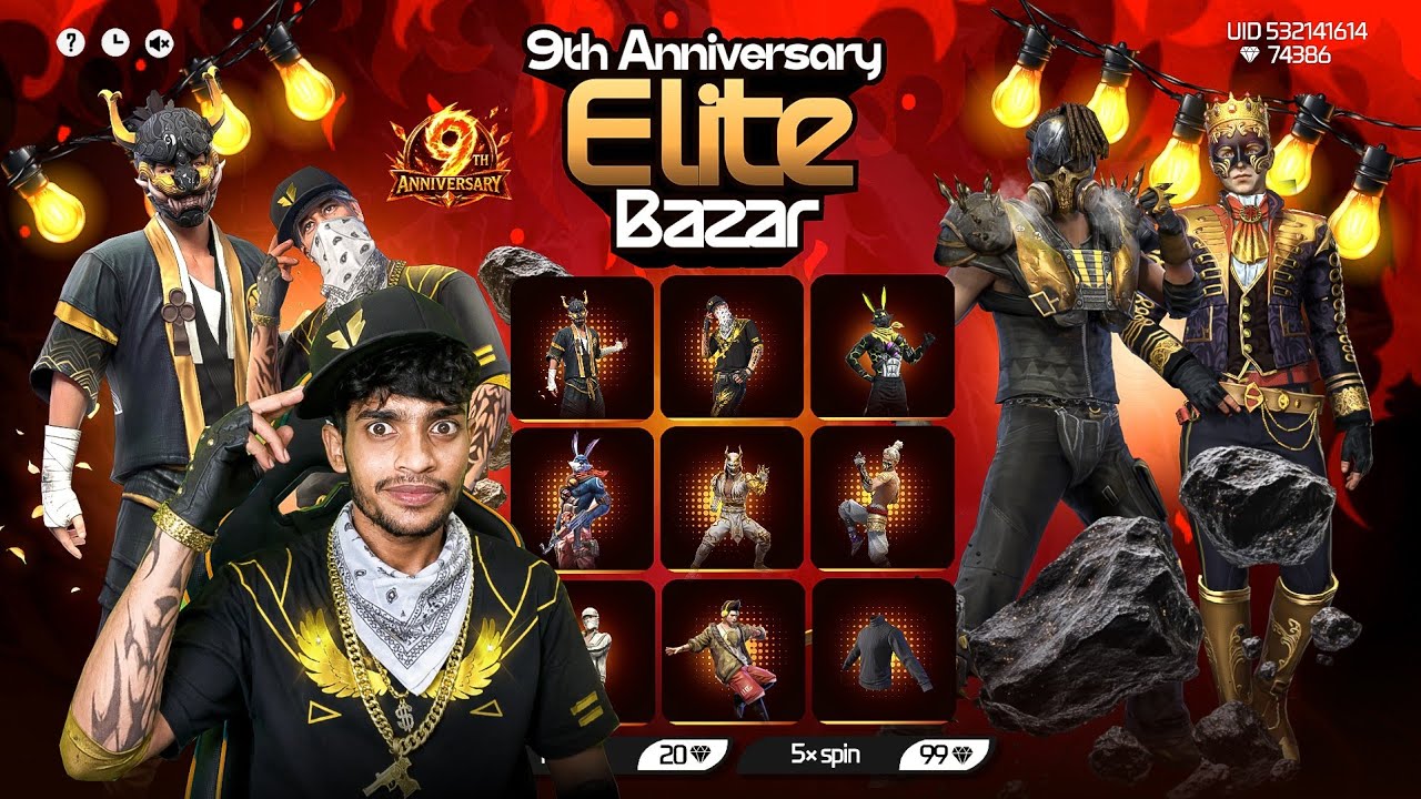 ELITE PASS BUNDLE RETURN 😱 Free Fire Max
