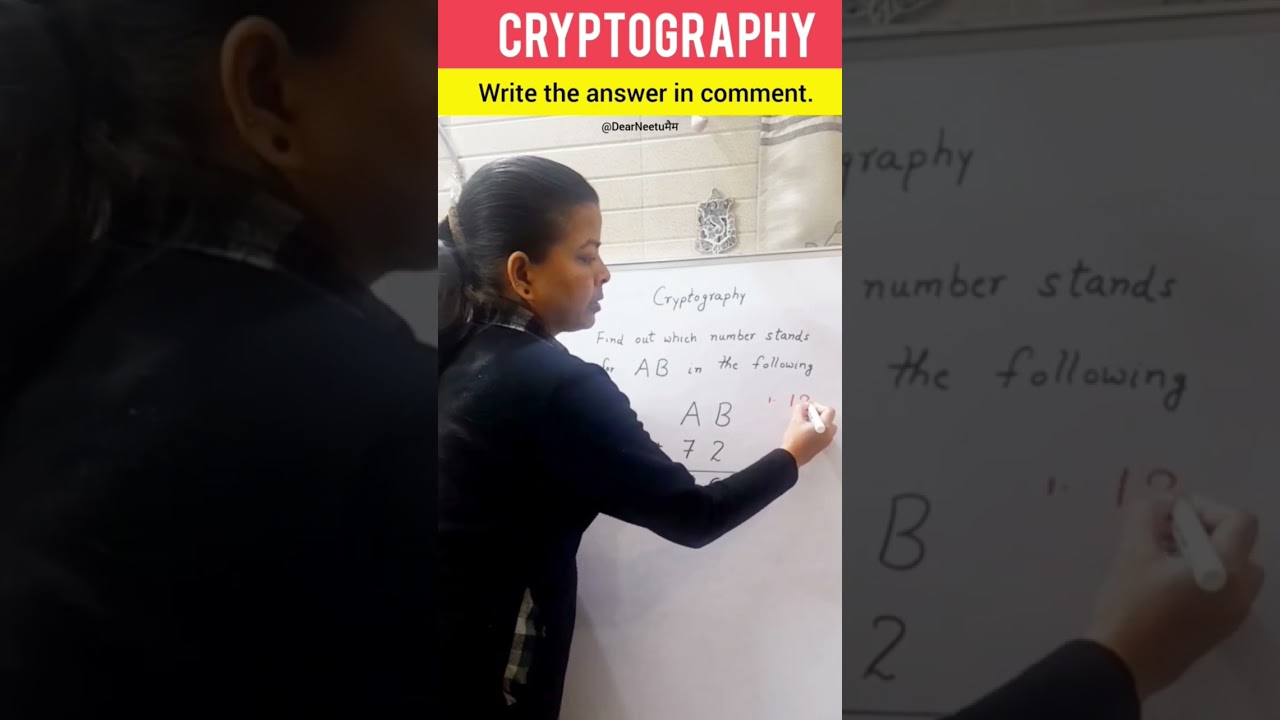Crack the Cryptography Puzzle! 🧩 Quick Math Trick for Success