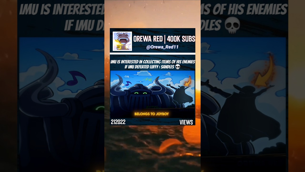 Will Imu Collect Luffy's Sandals? 😱 | One Piece Theories