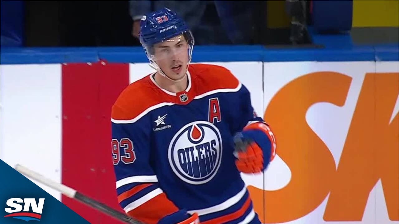 Oilers' Nugent-Hopkins Scores 4th Career Hat Trick 🏒