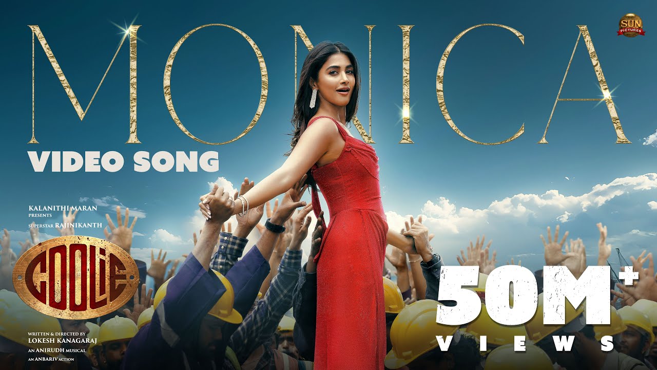 Monica Video Song from Rajinikanth's COOLIE 🎬