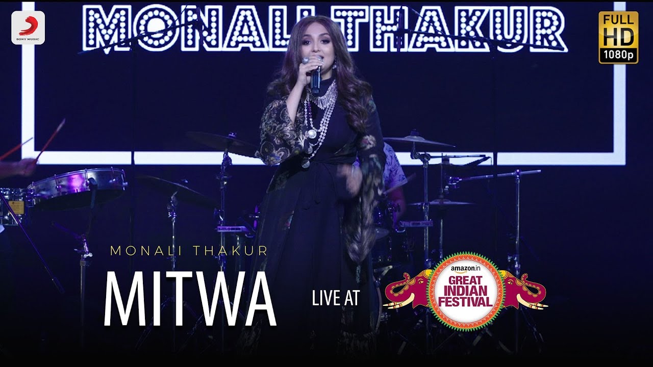 Mitwa Live by Monali Thakur at Amazon Festival 🎶