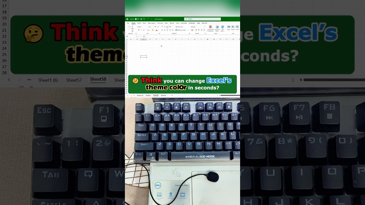 Ever Seen Excel in Dark Mode? Here’s How to Do It in Seconds #Keyboard #Shortcuts #word #excel