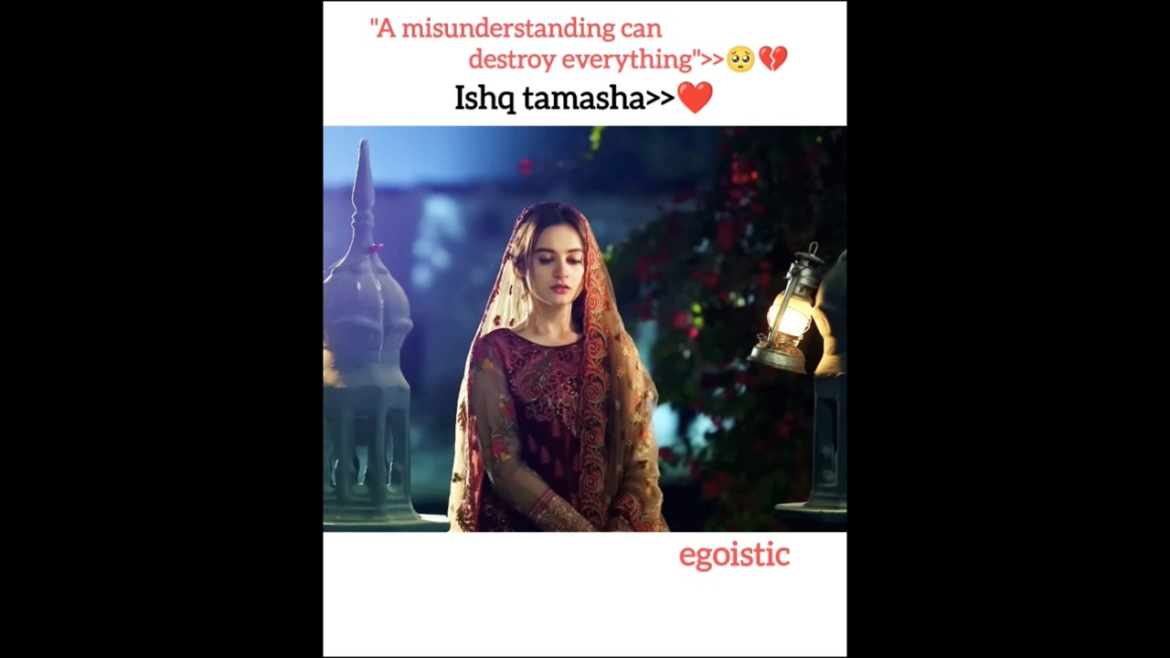 This💔#egoistic #shorts #trending #viralshort #pakistanidrama #ishqtamasha #aimankhan #sad