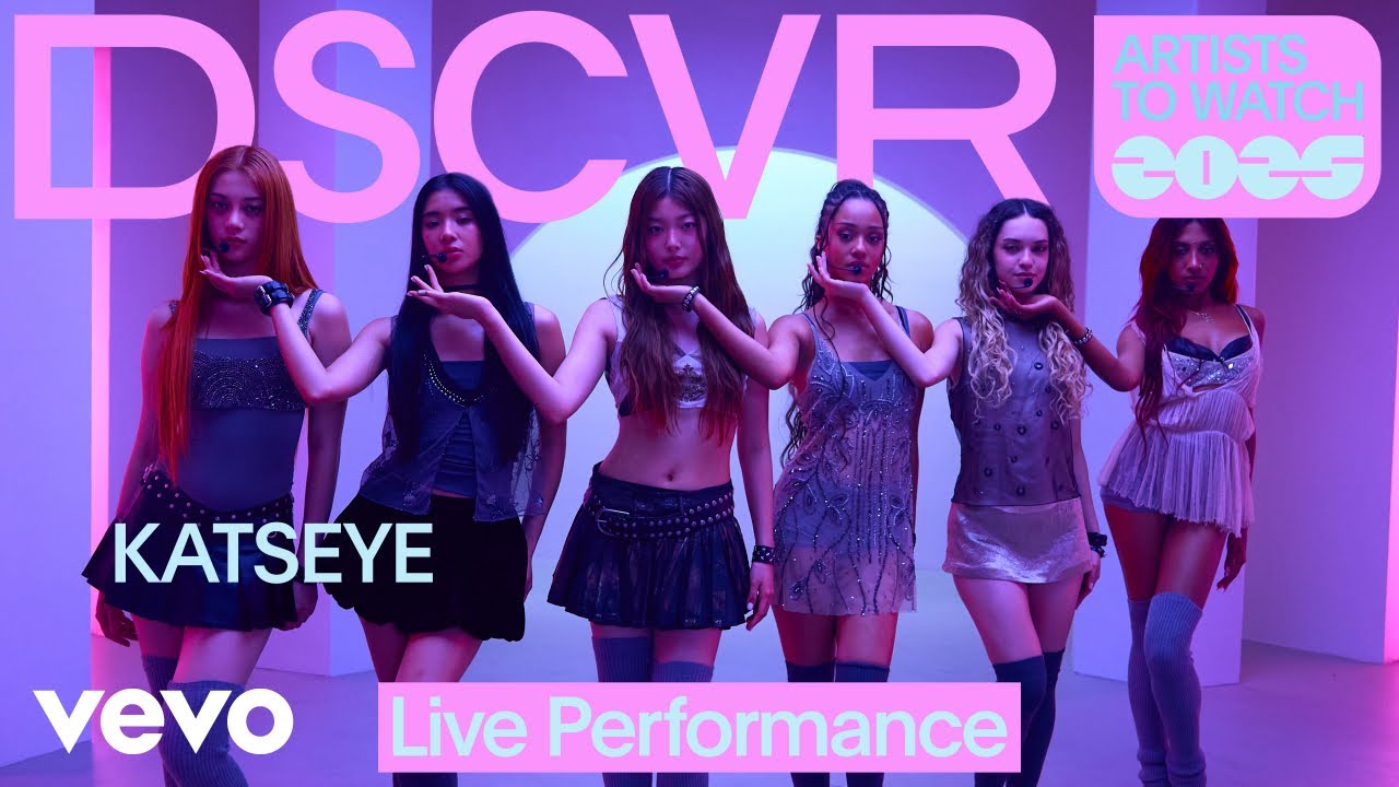 KATSEYE Performs 'Touch' Live | Vevo DSCVR Artists to Watch 2025 🎶