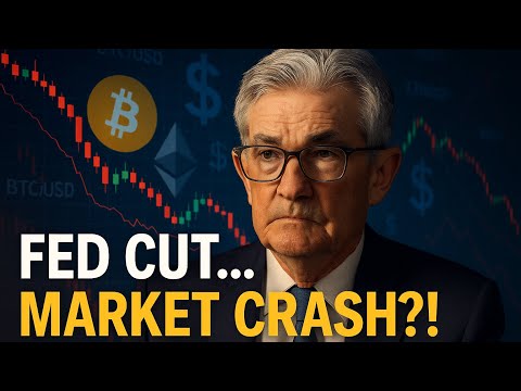 Fed Cuts Rates But Bitcoin Crashes! | Market Shock Explained | Why Investors Are Confused