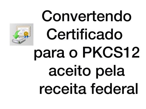 Convertendo o certificado no firefox para pkcs12