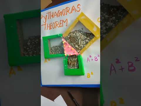 Pythagoras Theorem working model Maths working model