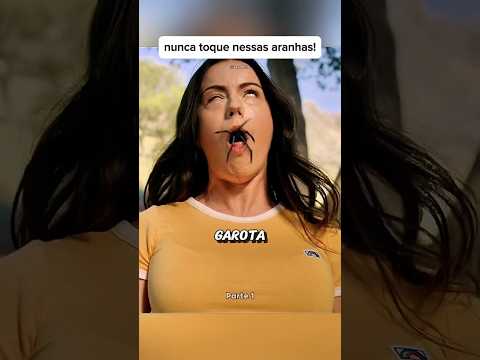 nunca toque nessas aranhas!