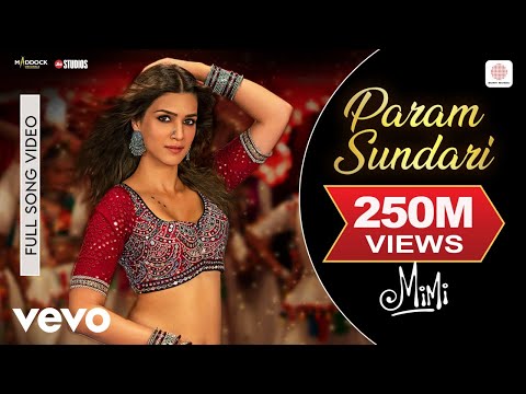 Param Sundari - Full Song | Mimi | Kriti Sanon, Pankaj T | A.R. Rahman | Shreya | Amitabh