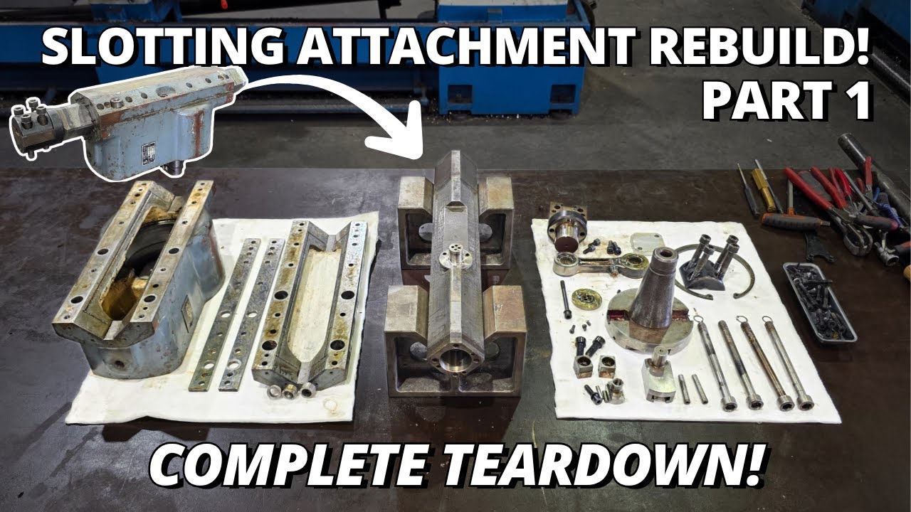 Restoring a Vintage Huron Slotting Attachment: Zayer Upgrades Part 1 🛠