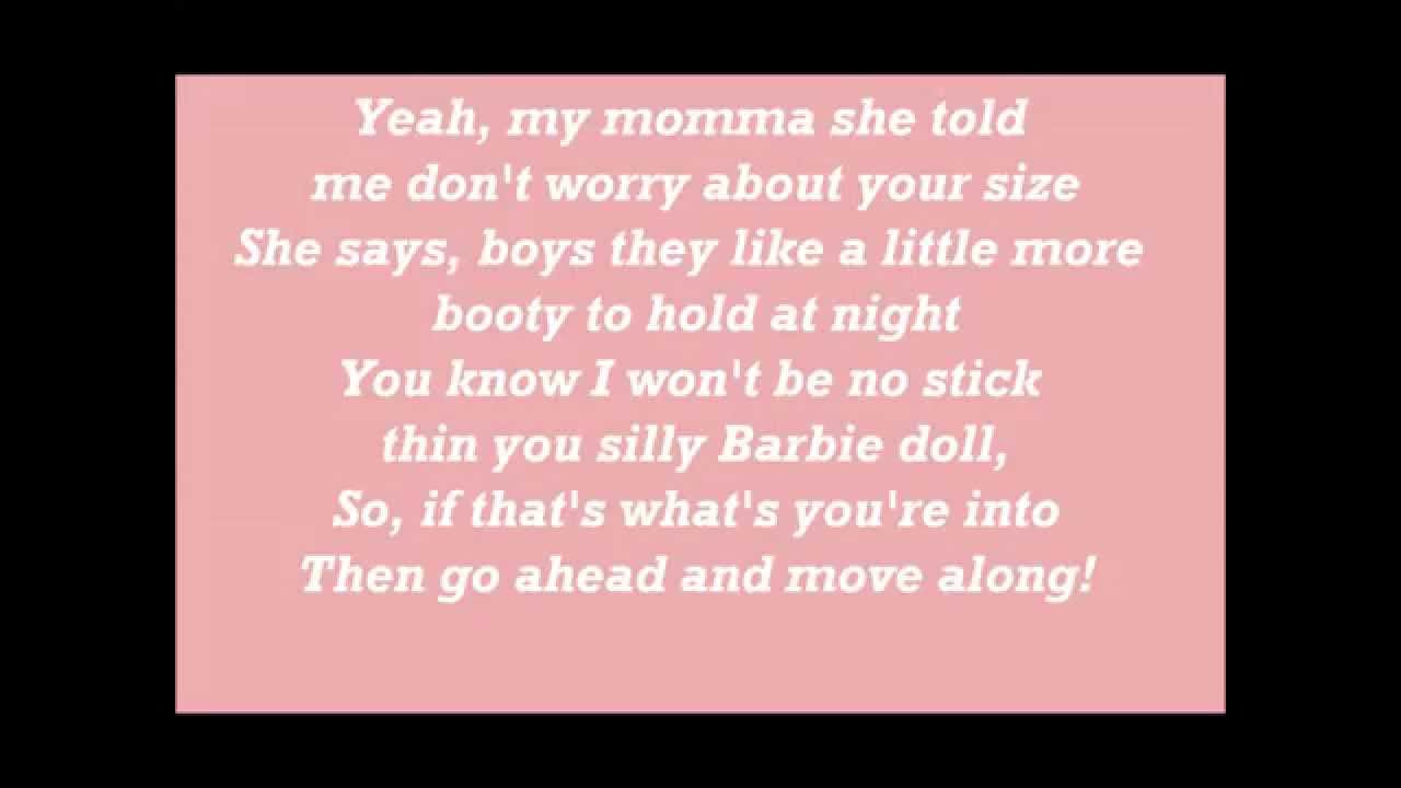 Meghan Trainor - All About That Bass Lyrics 🎶