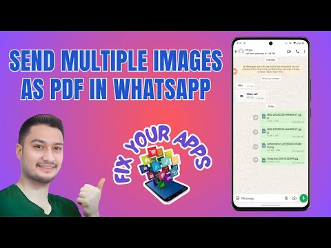How to Send Multiple Images as PDF in WhatsApp - Quick Tutorial [2025]