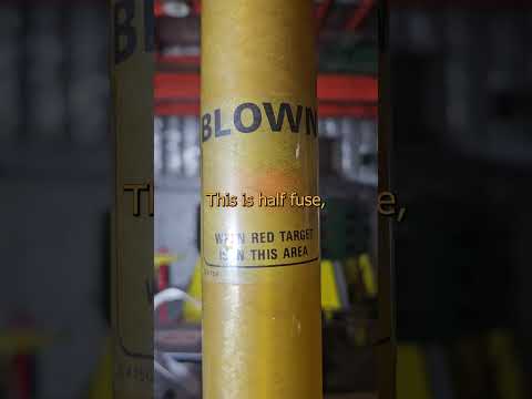 Giant Fuse Replacement #chrisboden #comedy #electrician #powerplant #energy #electricity #fun #job