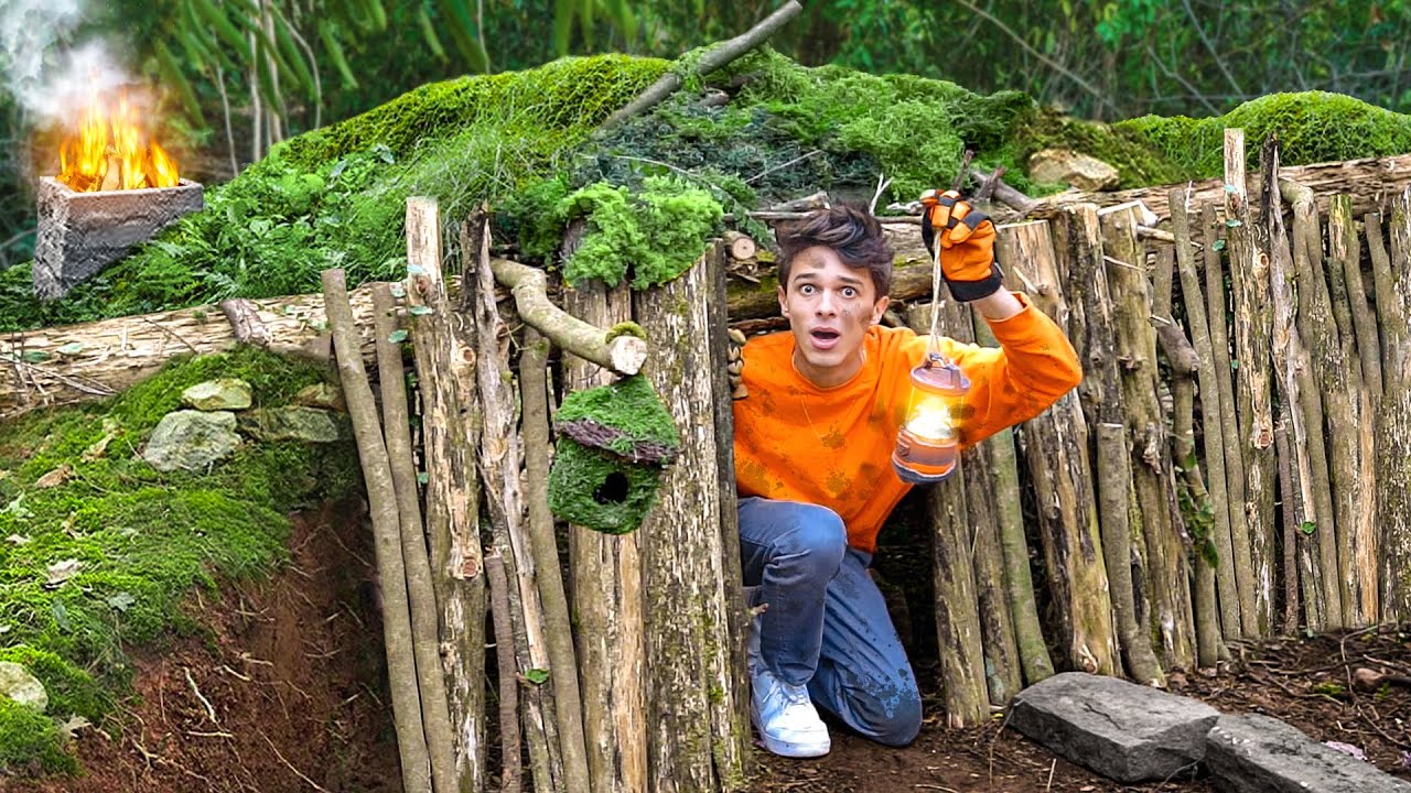 Surviving in the Wilderness: Building a Shelter 🏕️