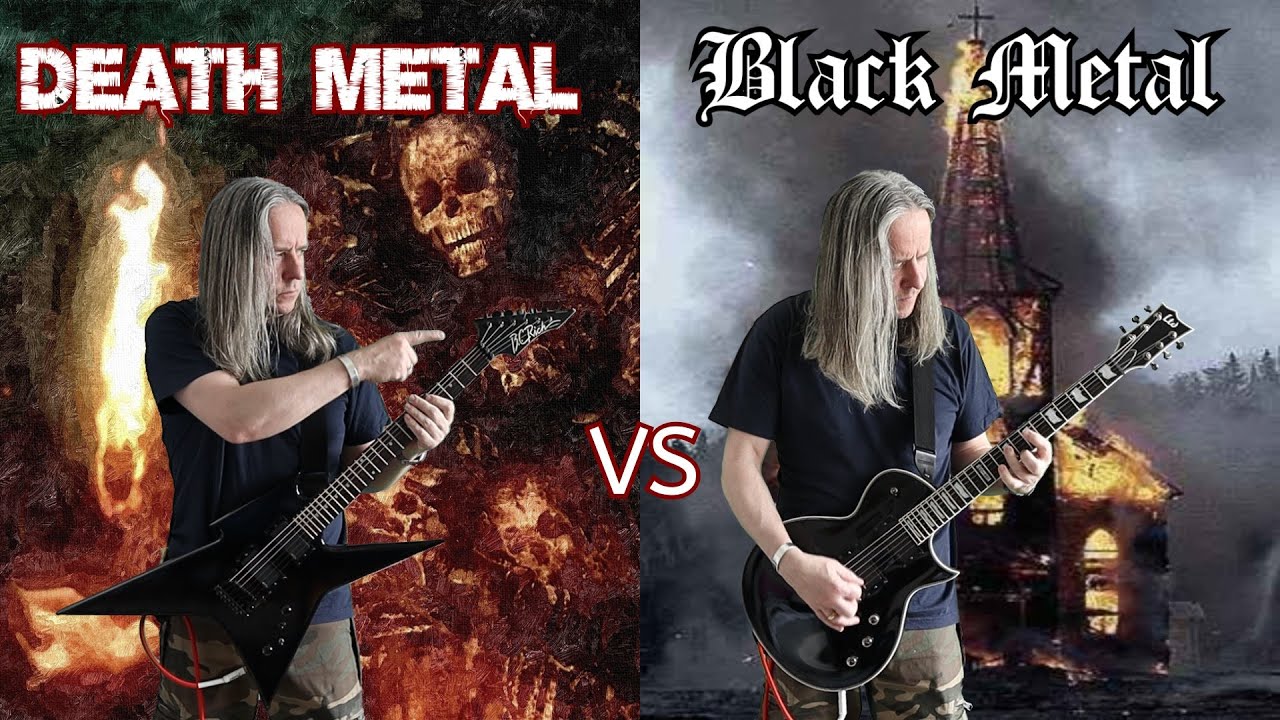 Death Metal VS Black Metal (Ultimate Guitar Riffs Battle)