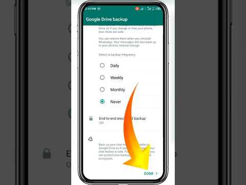 How to Fix WhatsApp Google Drive Backup Problem