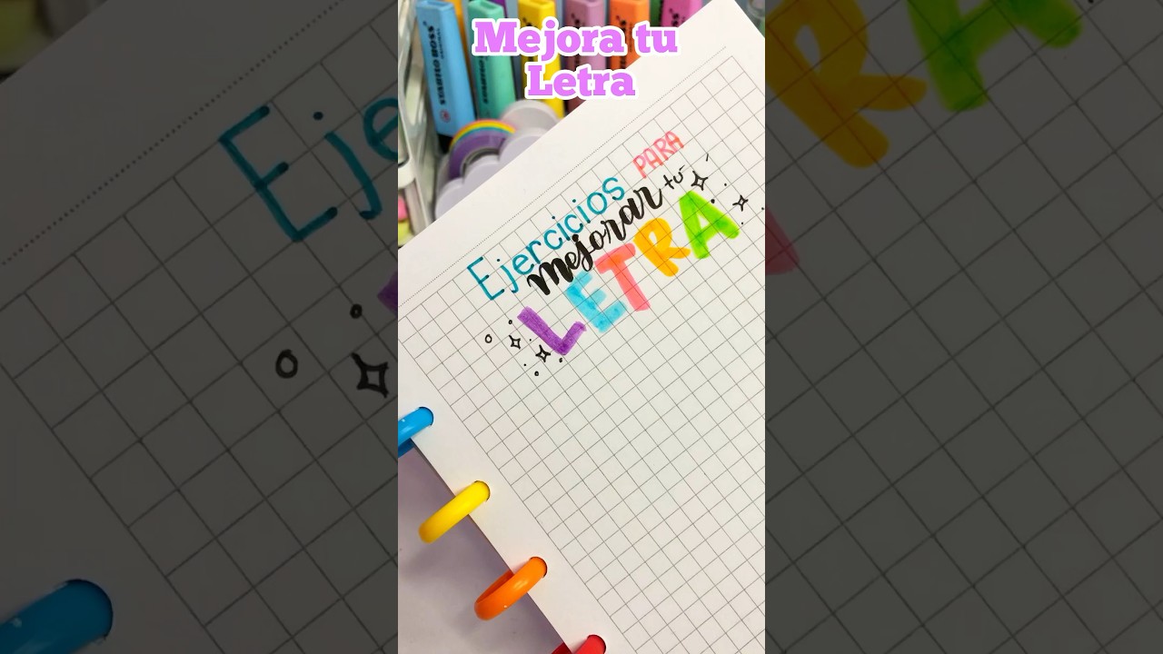 Consejos para Mejorar tu Letra con Plumones y Técnicas de Lettering