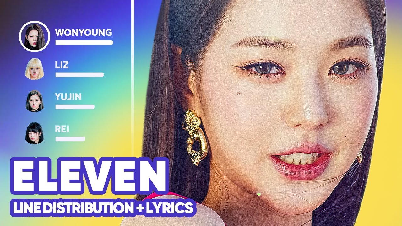IVE - ELEVEN (Line Distribution & Karaoke Lyrics) | Patreon Request π€