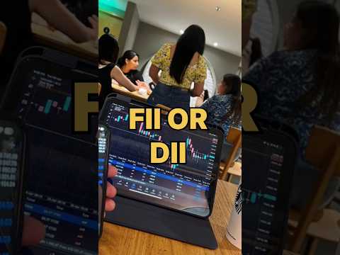 FII AUR DII kya hai ? FII explained in hindi #shorts #youtubeshorts #share #stockmarket #trending