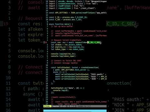 Vim Motion Speed Coding Short #coding #vim #neovim