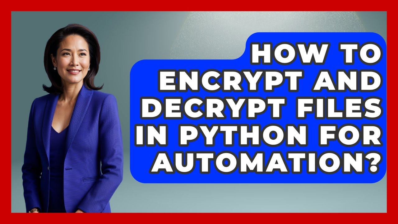 Secure Your Files with Python: Easy Encryption & Decryption Automation 🔐