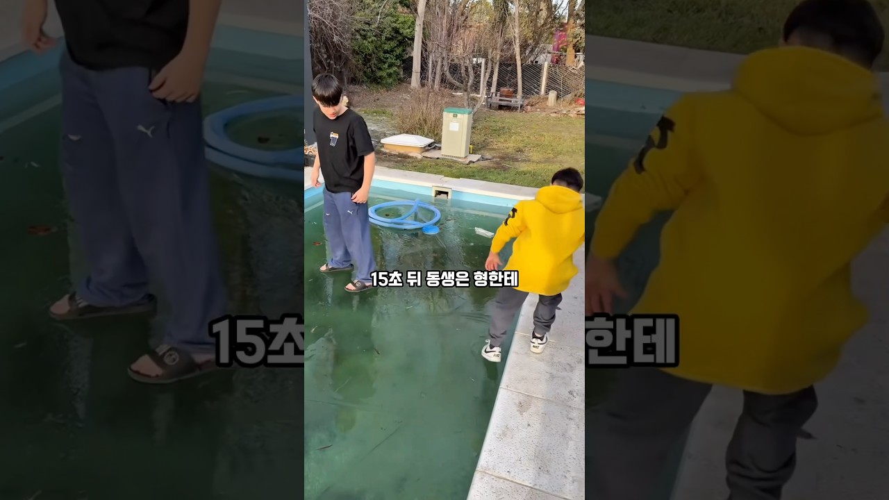 동생의 도발, 어떻게 됐을까? #shorts