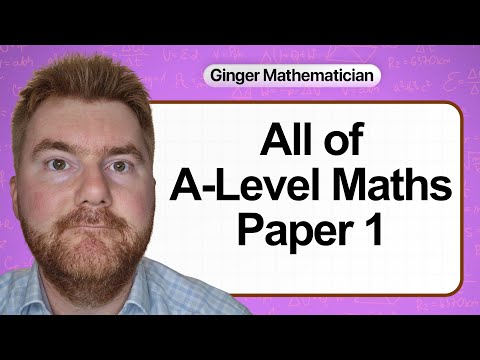 The Whole Of A Level CIE Maths P1 In 2 Hours