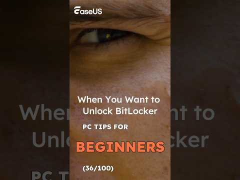Find Your BitLocker Recovery Key Automatically & FREE #pctips #techtips #bitlocker