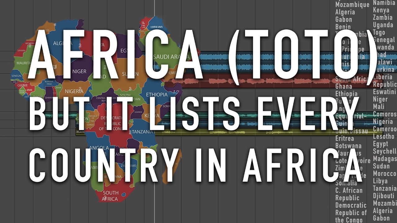 Africa (Toto)...but it lists every country in Africa