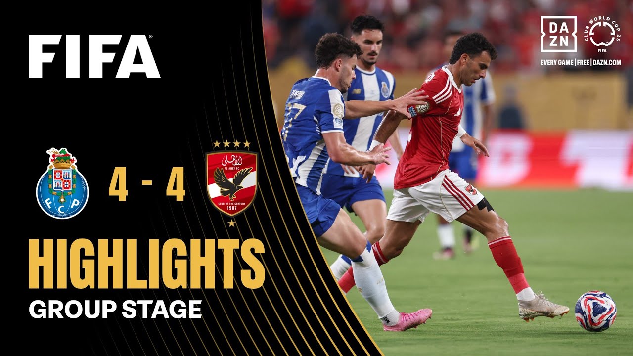 FC Porto vs Al Ahly FC | Exciting Highlights from FIFA Club World Cup 2025 ⚽
