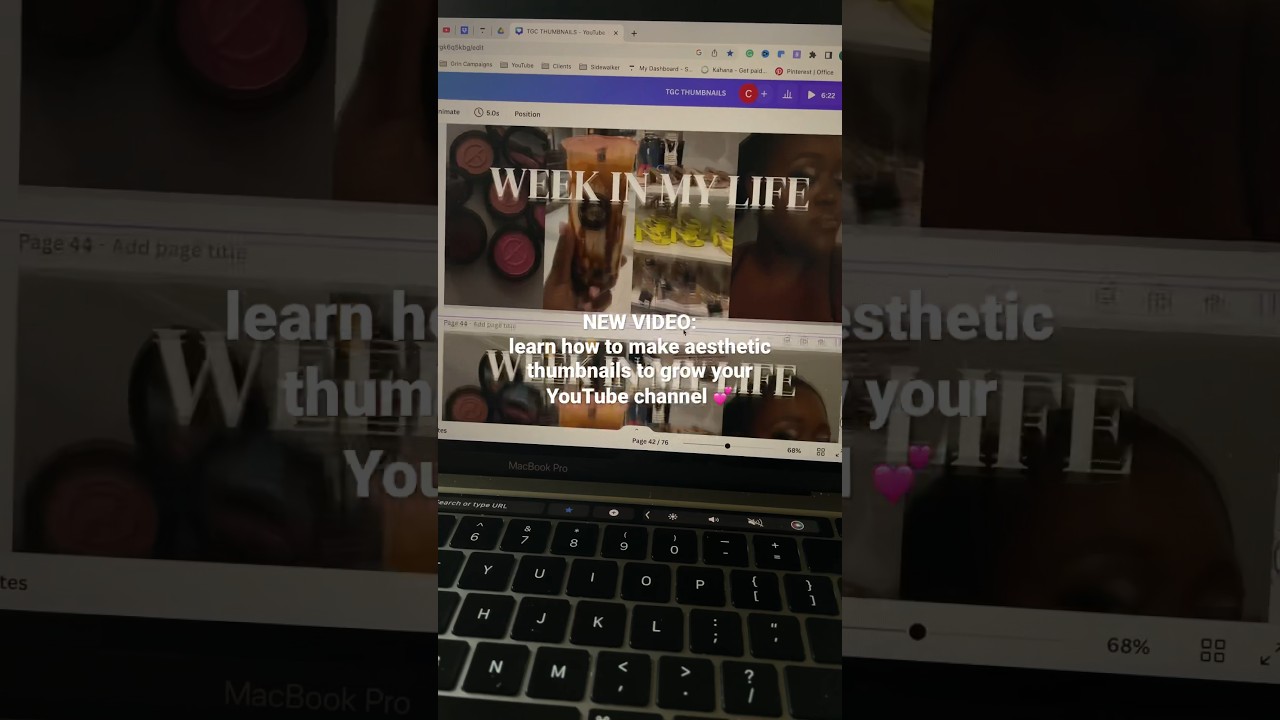 Create Aesthetic Thumbnails on Canva 🎨