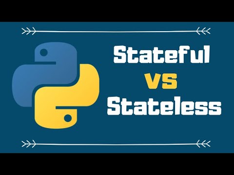 Examples of Stateful vs Stateless web applications with Python