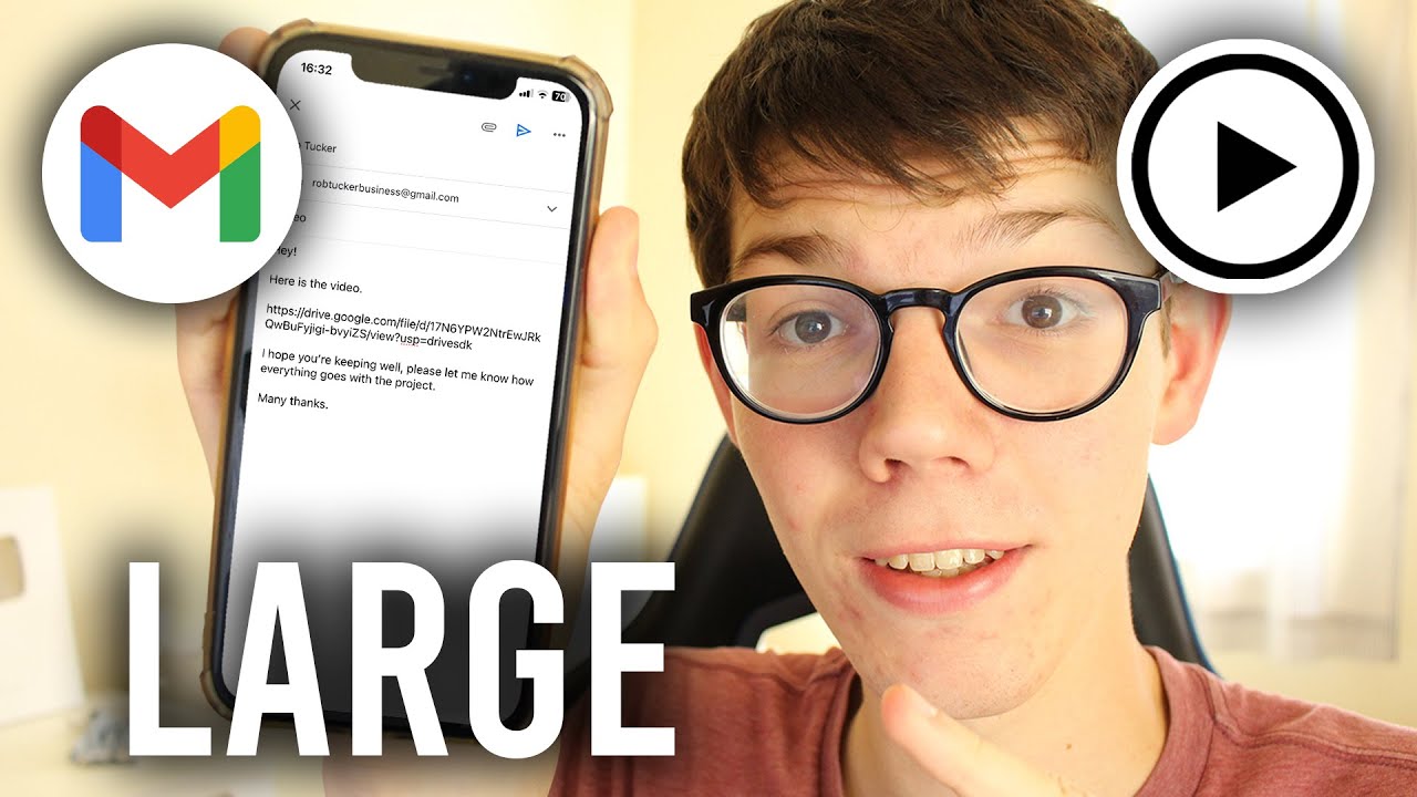 Send Large Videos on Gmail 📹