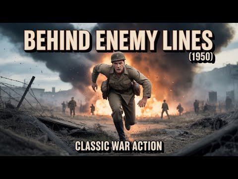 Behind Enemy Lines 1950 | Classic War Movie , Military Movie  | Full HD Movie