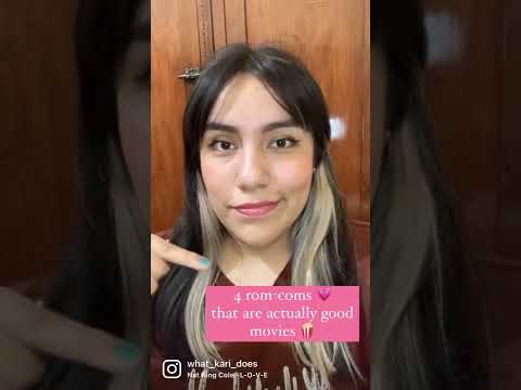 4 romantic comedies that are actually good movies 🍿💗 #romancemovies #romcom #whatkaridoes