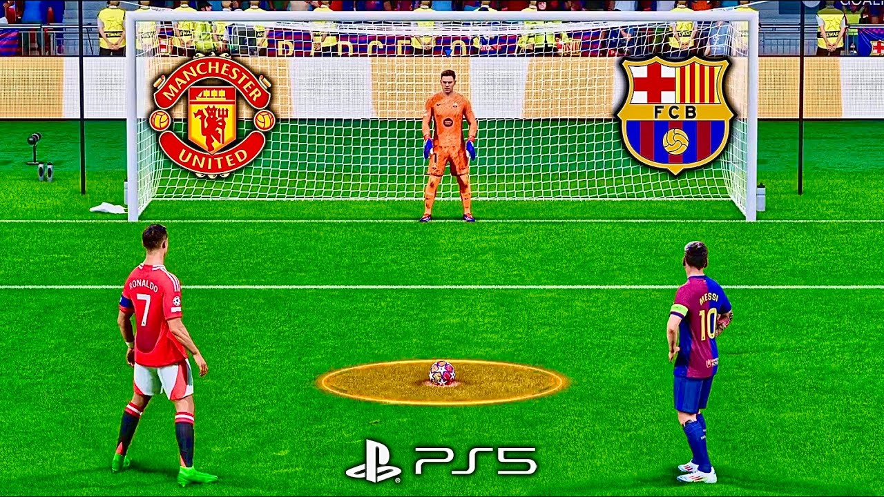 Ronaldo vs Messi XI Penalty Shootout ⚽ | FC25 UCL Final