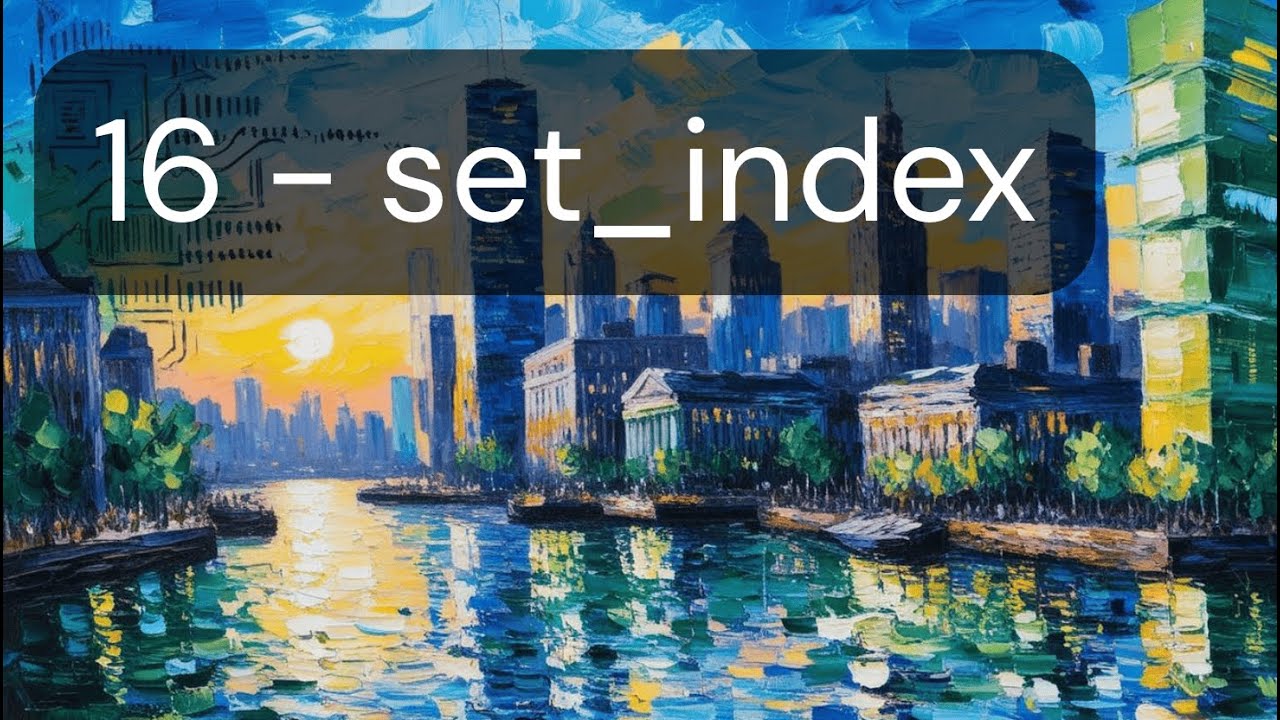 Python Data Analysis: Using set_index in pandas 📊