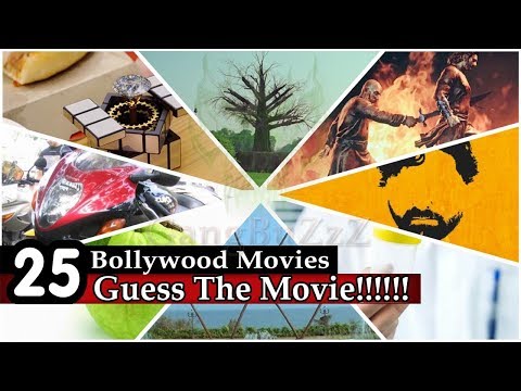 Guess The Bollywood Movie: 25 Movies | Guess Them From Iconic Things | Bollywood Movie Quiz |