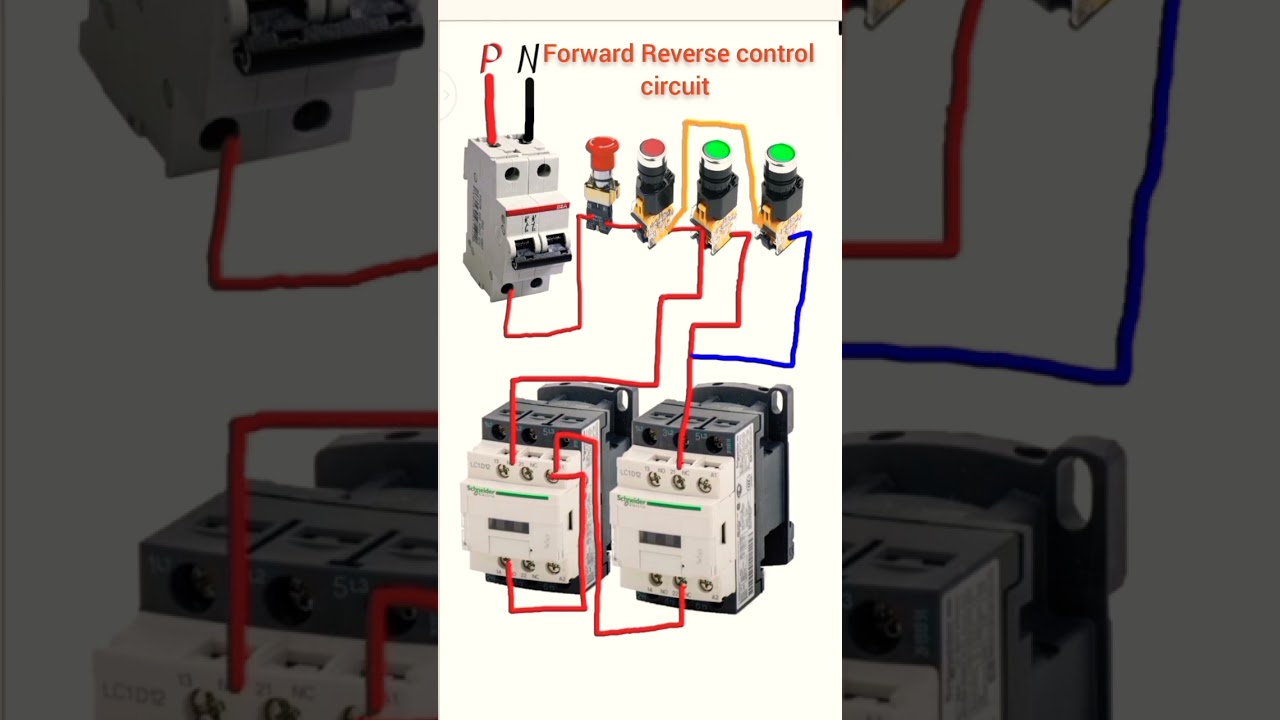 Reverse & Forward Starter Control Wiring Guide π§