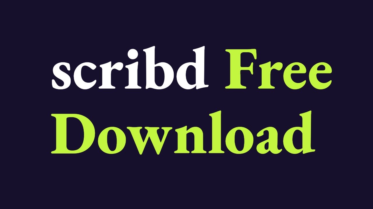 How to Download Scribd Documents for Free | Easy Step-by-Step Guide 📄