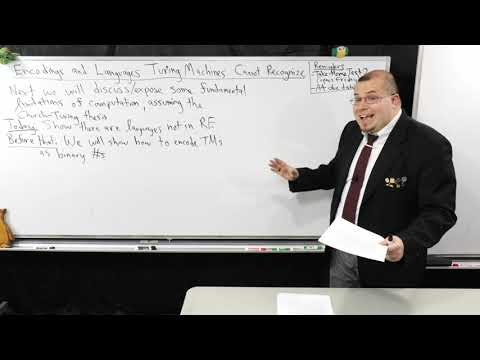 F2021 CS 411/811 Lecture 30 (Encoding a TM, Intro to Universal Turing Machines, Diagonalization)