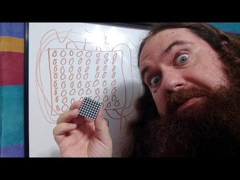 1088AS 8x8 Red LED Matrix Display - Pinout and Overview Of Operation - Simply Put