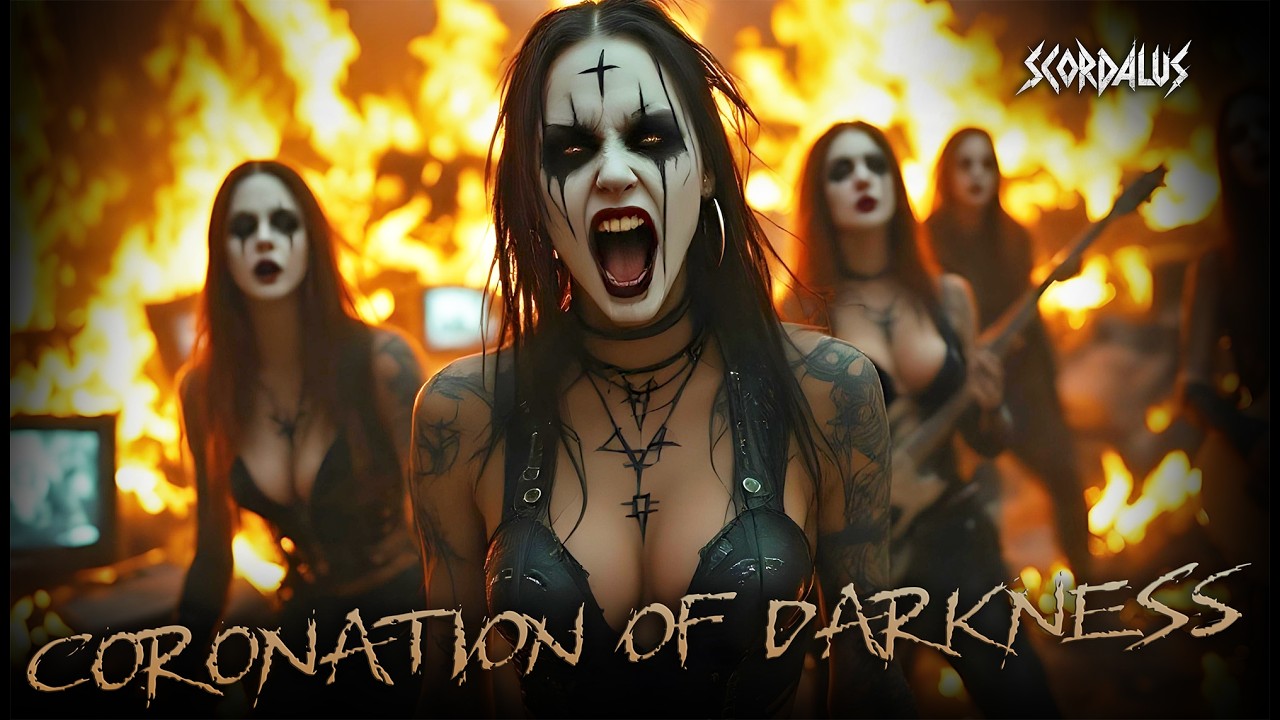 Gothic Metal | Coronation of Darkness - Scordalus | Heavy Metal AI Music Video
