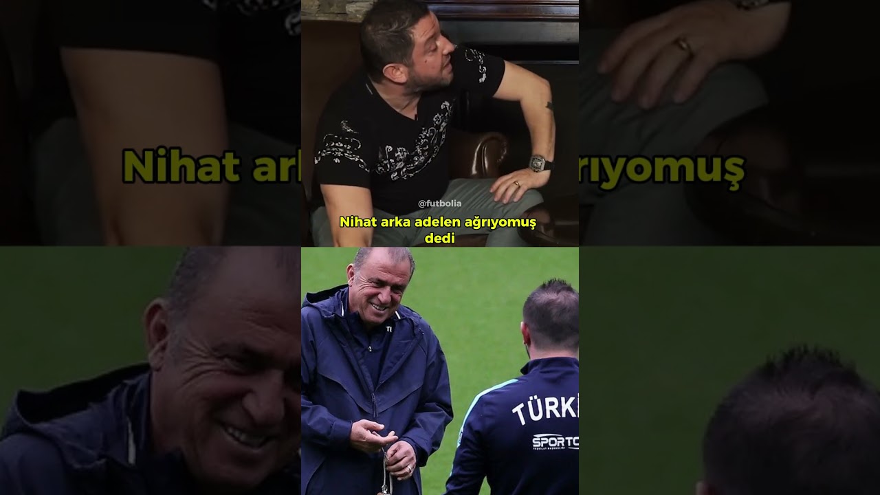 Nihat Kahveci'nin Fatih Terim Anısı 🤣