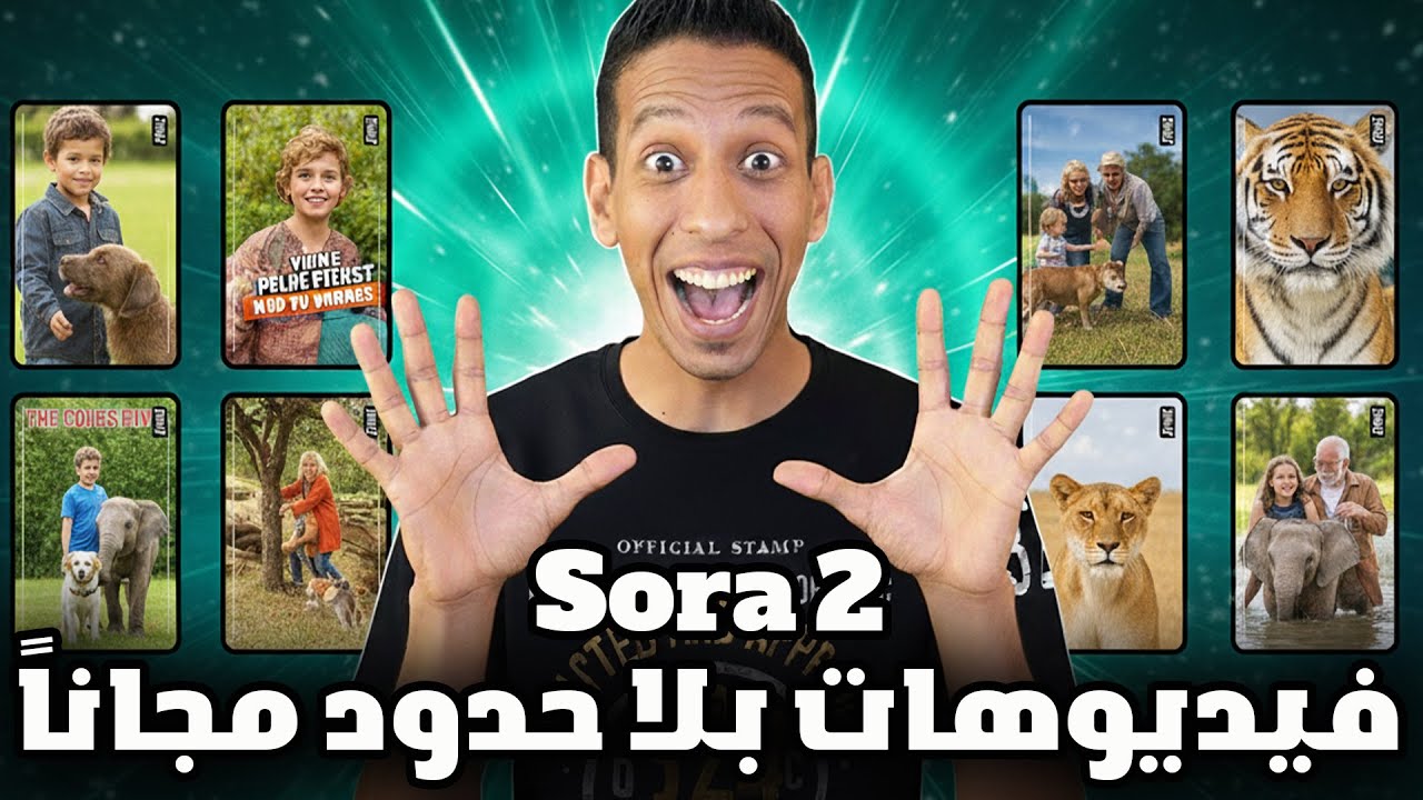 احصل على sora 2 مجانًا لإنشاء فيديوهات AI 🎥