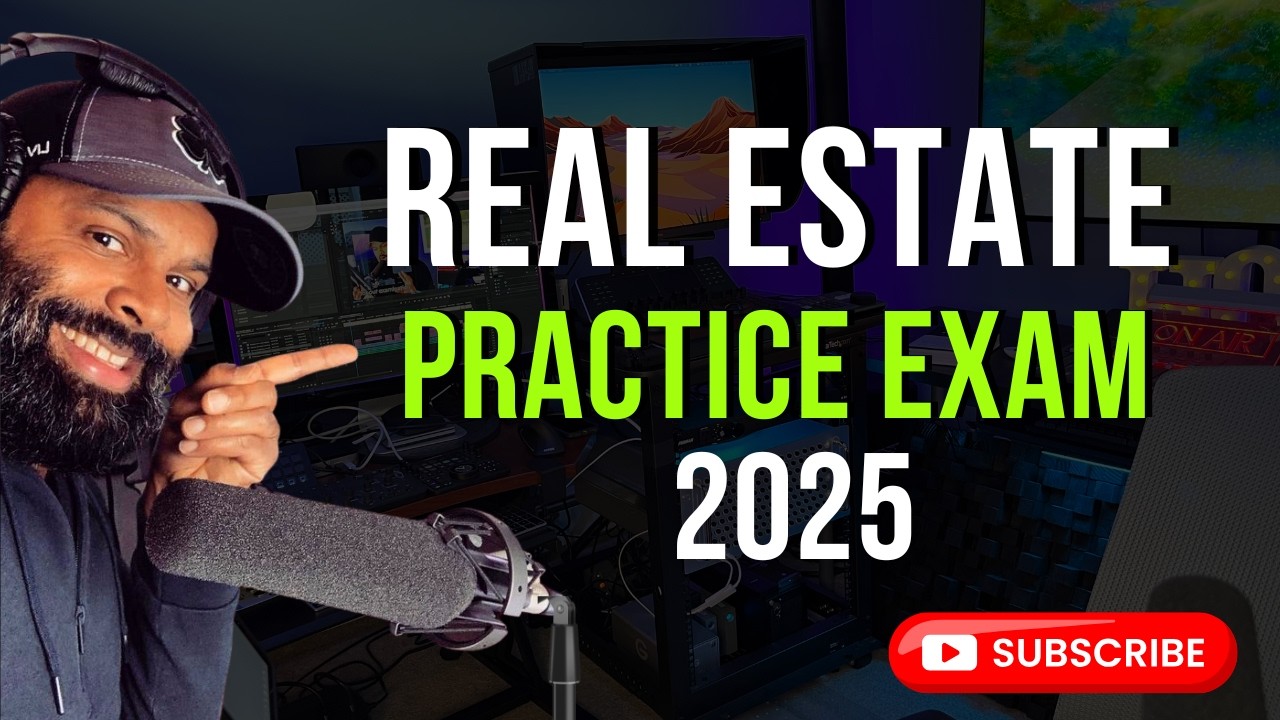 2025 Real Estate Exam Prep: 100 Practice Questions (Part 1)